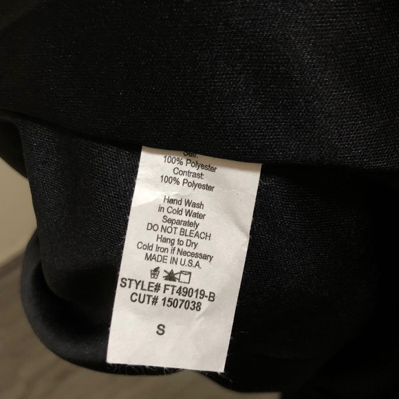 NEW! Jella C. Black Dress Small - Picture 6 of 6